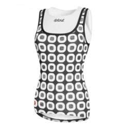 DOTS Top tirantes Negro-Blanco