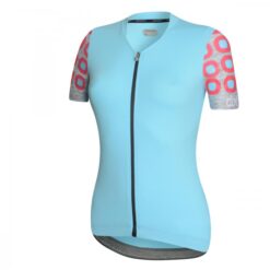 DOTS maillot m/corta Azul-Rosa