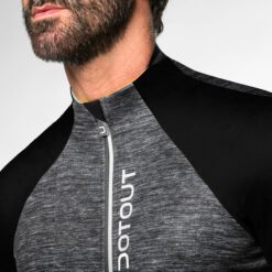 le maillot chaqueta invierno gris-negro